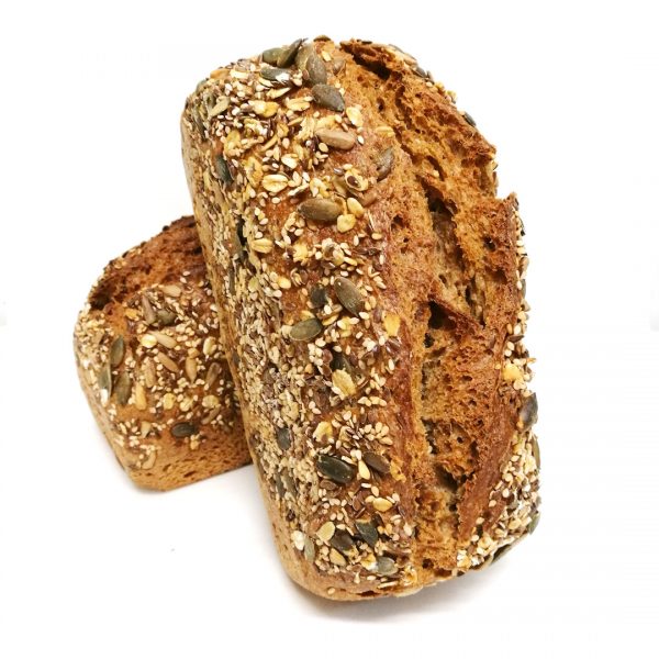 seeds sourdough bread